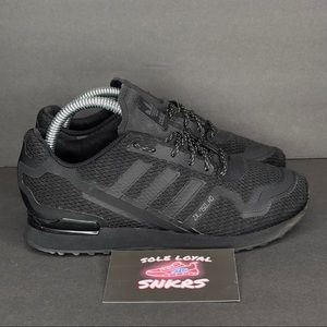 Adidas Zx 750 HD Boys Youth Sneakers‎ Shoes. Black - Size 2.